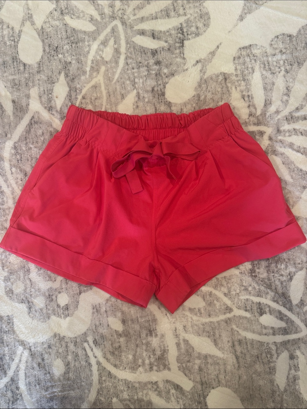 lululemon athletica Hot Pink Drawstring Athletic Shorts